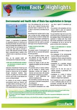 Risiken der Schiefergasgewinnung foldout